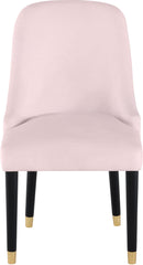 Omni Pink Velvet Dining Chair - Town Of Bargains Furniture - NY
