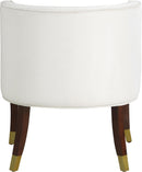 Perry Cream Velvet Dining Chair - Town Of Bargains Furniture - NY