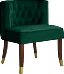 Perry Green Velvet Dining Chair - Town Of Bargains Furniture - NY