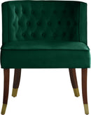 Perry Green Velvet Dining Chair - Town Of Bargains Furniture - NY