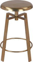 Lang Gold Counter/Bar Stool - Town Of Bargains Furniture - NY