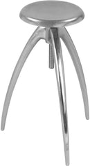 Clara Silver Counter/Bar Stool - Town Of Bargains Furniture - NY