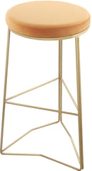 Tres Mango Velvet Bar Stool
