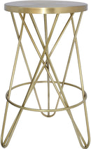 Mercury Gold Counter Stool
