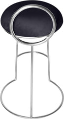 Ring Black Velvet Counter Stool - Town Of Bargains Furniture - NY