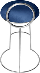 Ring Navy Velvet Counter Stool - Town Of Bargains Furniture - NY