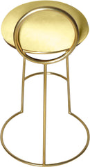 Ring Yellow Velvet Counter Stool - Town Of Bargains Furniture - NY