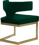 Alexandra Green Velvet Dining Chair - Town Of Bargains Furniture - NY