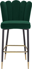 Lily Green Velvet Stool - Town Of Bargains Furniture - NY