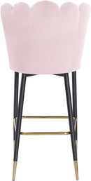 Lily Pink Velvet Stool - Town Of Bargains Furniture - NY