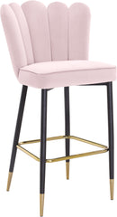 Lily Pink Velvet Stool - Town Of Bargains Furniture - NY