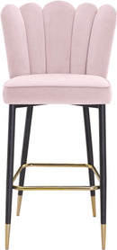 Lily Pink Velvet Stool - Town Of Bargains Furniture - NY