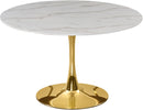Tulip Gold Dining Table (3 Boxes) - Town Of Bargains Furniture - NY
