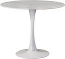 Tulip White Dining Table (3 Boxes) - Town Of Bargains Furniture - NY