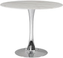 Tulip Chrome Dining Table (3 Boxes) - Town Of Bargains Furniture - NY