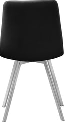 Annie Black Velvet Dining Chair - Town Of Bargains Furniture - NY