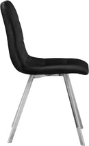 Annie Black Velvet Dining Chair - Town Of Bargains Furniture - NY