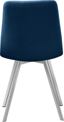Annie Navy Velvet Dining Chair - Town Of Bargains Furniture - NY