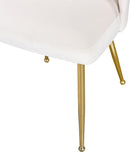 Logan Cream Velvet Dining Chair - Town Of Bargains Furniture - NY