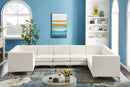 Alina Cream Velvet Modular Sectional - Town Of Bargains Furniture - NY