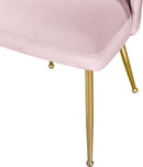 Logan Pink Velvet Dining Chair - Town Of Bargains Furniture - NY