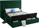 Bliss Green Velvet Full Bed (3 Boxes) - Town Of Bargains Furniture - NY