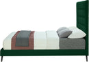 Elly Green Velvet King Bed - Town Of Bargains Furniture - NY