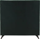 Elly Green Velvet Full Bed - Town Of Bargains Furniture - NY