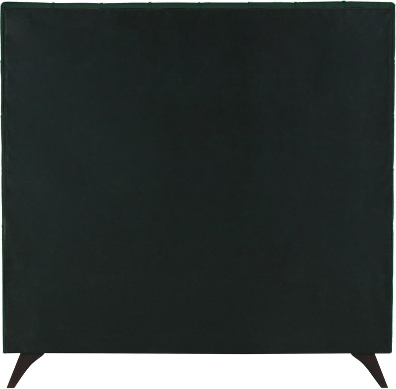 Elly Green Velvet King Bed - Town Of Bargains Furniture - NY
