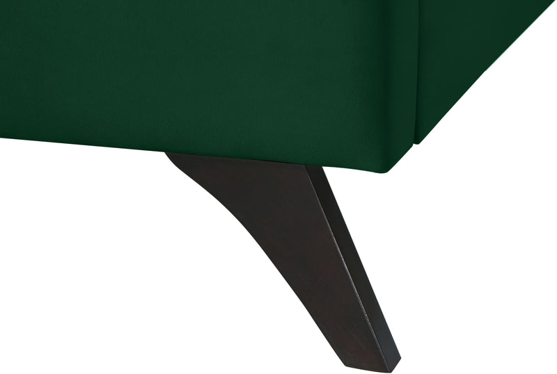 Elly Green Velvet King Bed - Town Of Bargains Furniture - NY