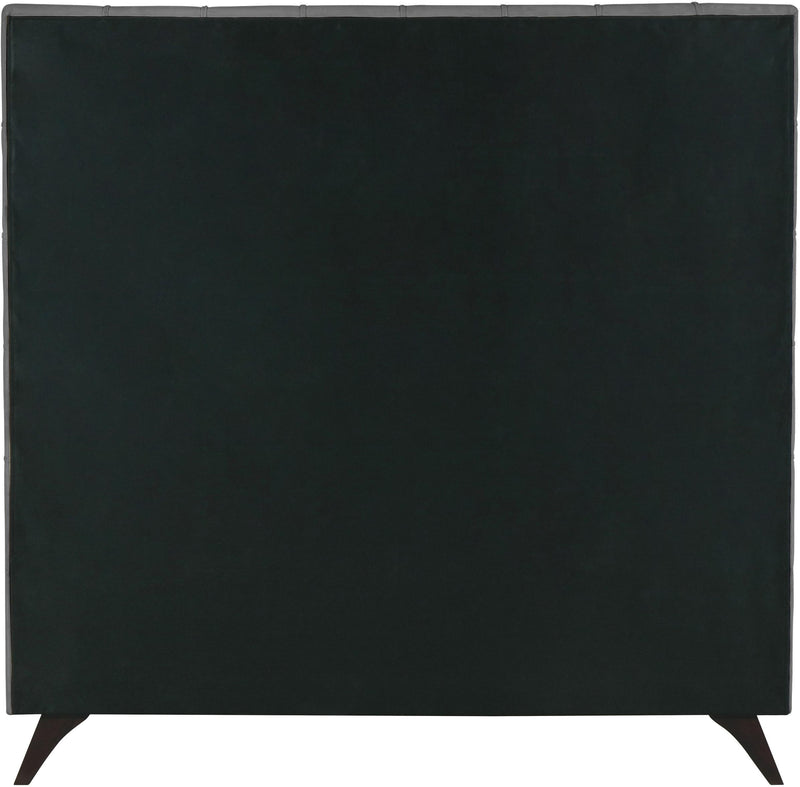 Elly Grey Velvet King Bed - Town Of Bargains Furniture - NY