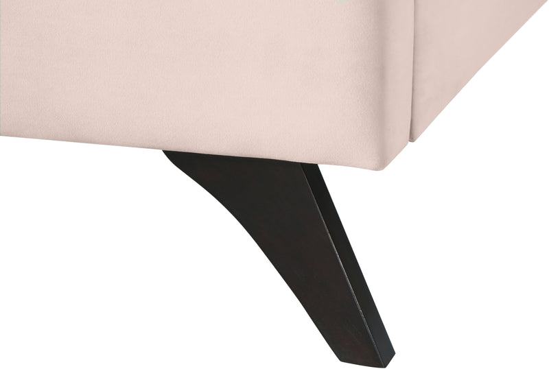 Elly Pink Velvet Queen Bed - Town Of Bargains Furniture - NY
