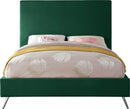 Jasmine Green Velvet King Bed - Town Of Bargains Furniture - NY