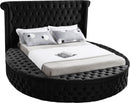 Luxus Black Velvet Full Bed (3 Boxes)