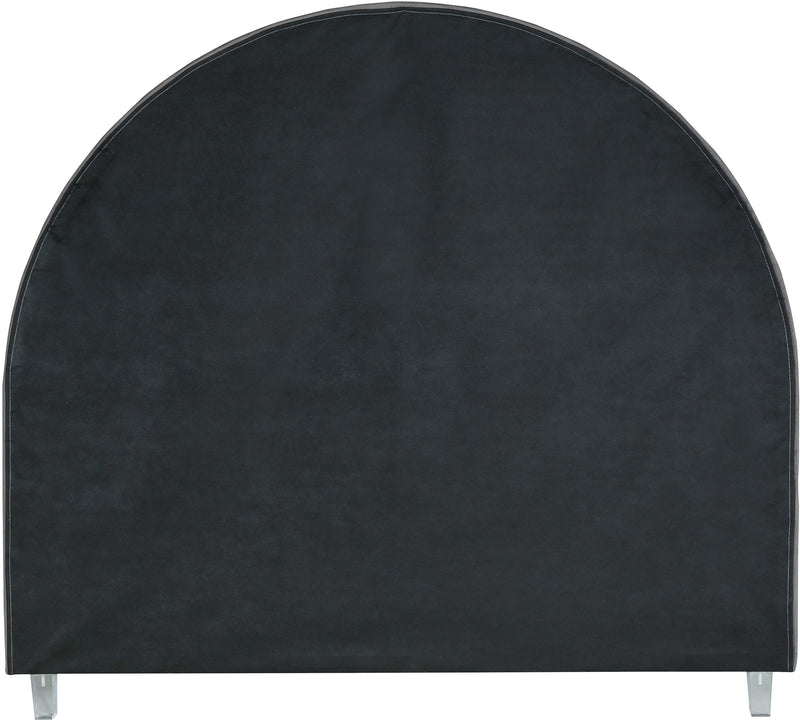 Rainbow Grey Velvet Queen Bed - Town Of Bargains Furniture - NY