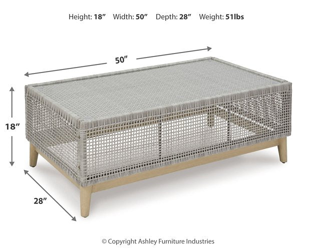 Seton Creek Outdoor Seating Set - Town Of Bargains Furniture - NY