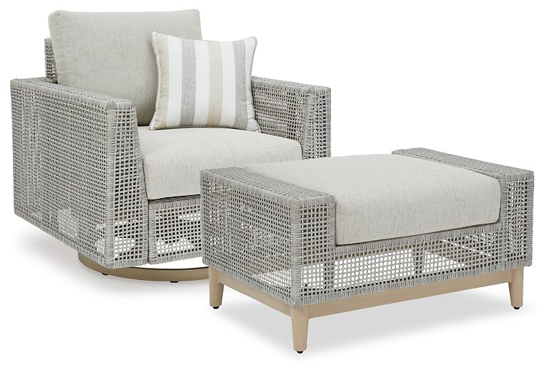 Seton Creek Outdoor Seating Set - Town Of Bargains Furniture - NY