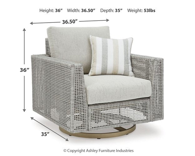 Seton Creek Outdoor Seating Set - Town Of Bargains Furniture - NY