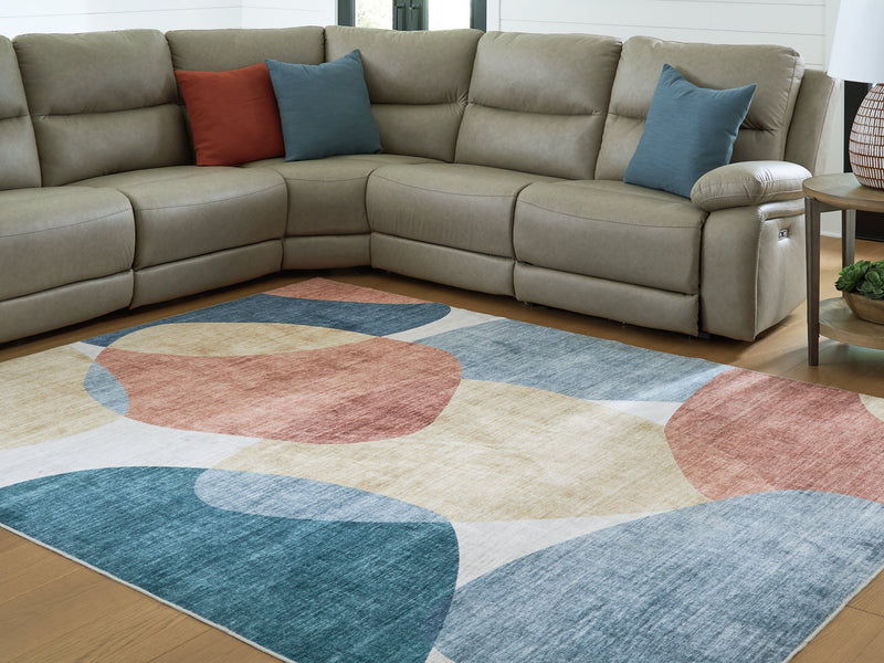 Chanleigh Washable 7'6" x 9'6" Area Rug - Town Of Bargains Furniture - NY