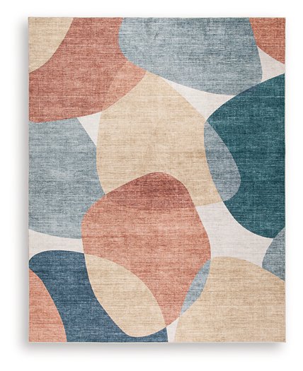 Chanleigh Washable 7'6" x 9'6" Area Rug - Town Of Bargains Furniture - NY