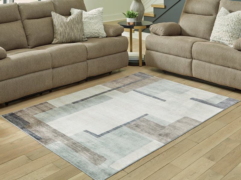 Larkport Washable Area Rug - Town Of Bargains Furniture - NY