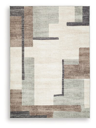 Larkport Washable Area Rug - Town Of Bargains Furniture - NY
