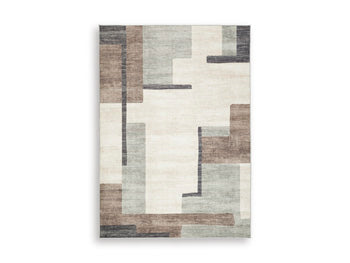 Larkport Washable Area Rug - Town Of Bargains Furniture - NY