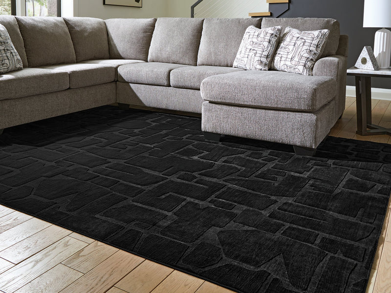 Gibbswell Washable Area Rug - Town Of Bargains Furniture - NY