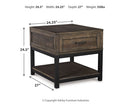 Johurst End Table - Town Of Bargains Furniture - NY