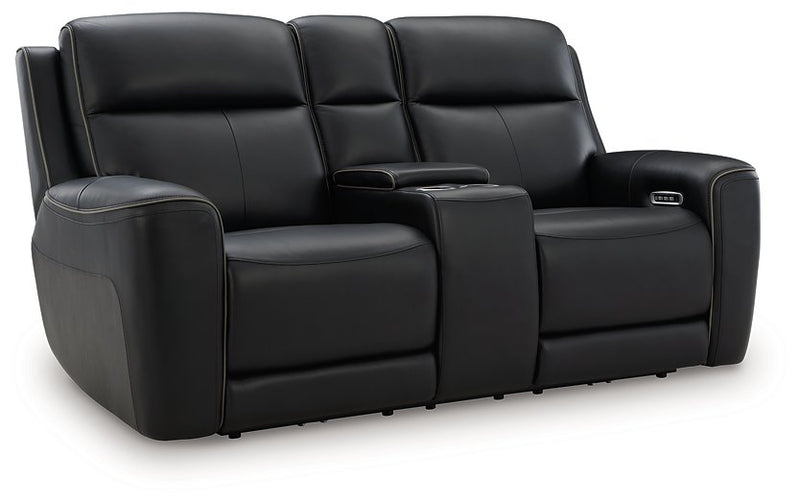 5Z-Relaxation Power Reclining Loveseat with Console - Town Of Bargains Furniture - NY