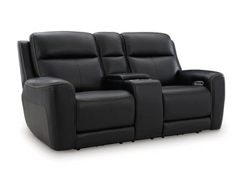 5Z-Relaxation Power Reclining Loveseat with Console - Town Of Bargains Furniture - NY