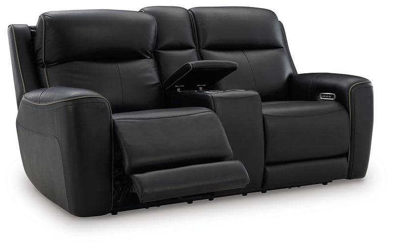 5Z-Relaxation Power Reclining Loveseat with Console - Town Of Bargains Furniture - NY