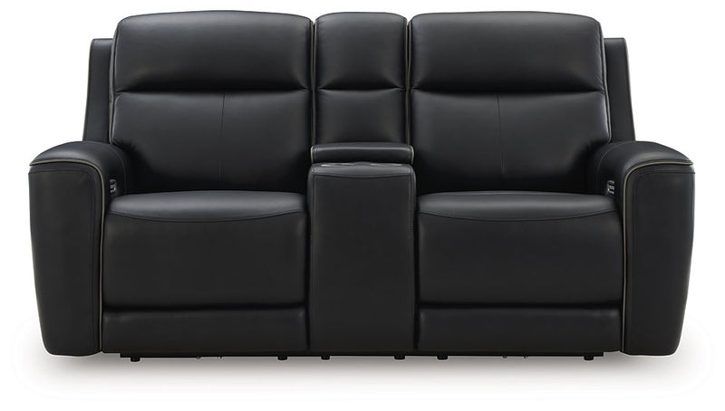 5Z-Relaxation Power Reclining Loveseat with Console - Town Of Bargains Furniture - NY