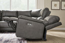 Bleckley Power Reclining Sectional - Town Of Bargains Furniture - NY